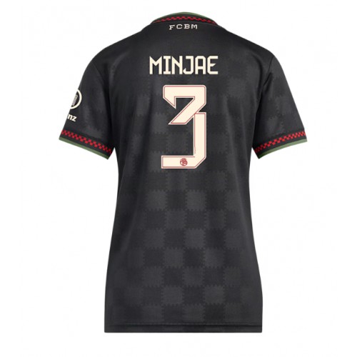 Bayern Munich Kim Min-jae #3 Dámské Alternativní Dres 2025-26 Krátký Rukáv Bayern Munich Kim Min-jae #3 Dámské Alternativní Dres 2025-26 Krátký Rukáv